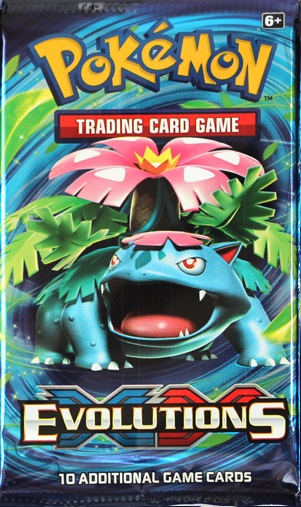 XY Evolutions Booster Pack - Venusaur Art