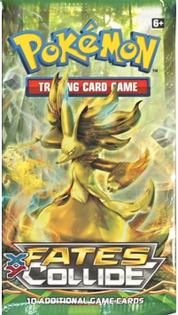 XY Fates Collide Booster Pack - Delphox Art