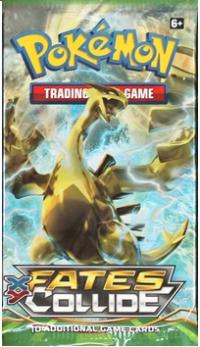 pokemon pokemon booster packs xy fates collide booster pack lugia art