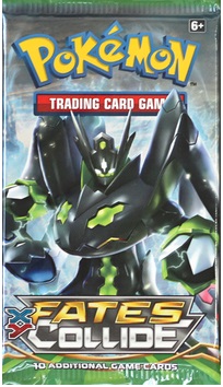 XY Fates Collide Booster Pack - Zygarde Art