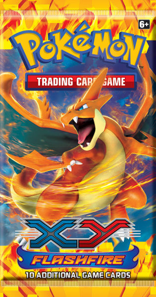 XY Flashfire Booster Pack - Charizard Y Art