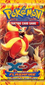 pokemon pokemon booster packs xy flashfire booster pack pyroar art