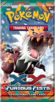 pokemon pokemon booster packs xy furious fists booster pack tyrantrum art