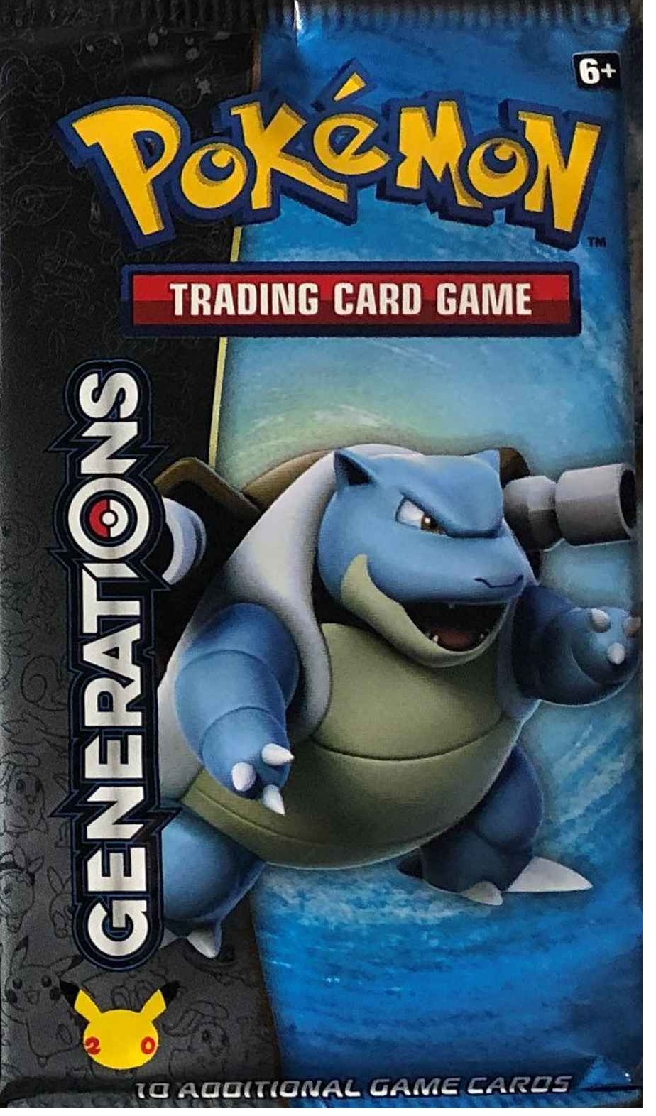 XY - Generations Booster Pack - Blastoise Art