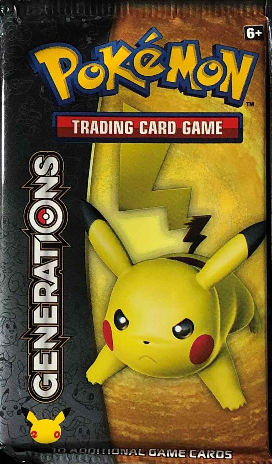 XY - Generations Booster Pack - Pikachu Art