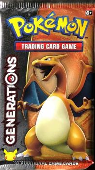 pokemon pokemon booster packs xy generations booster pack charizard art