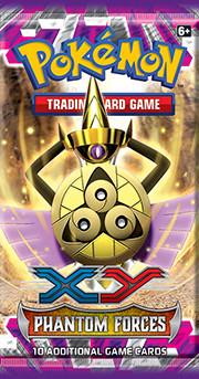 pokemon pokemon booster packs xy phantom forces booster pack aegislash art