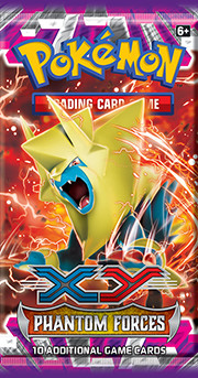 XY Phantom Forces Booster Pack - Manectric Art