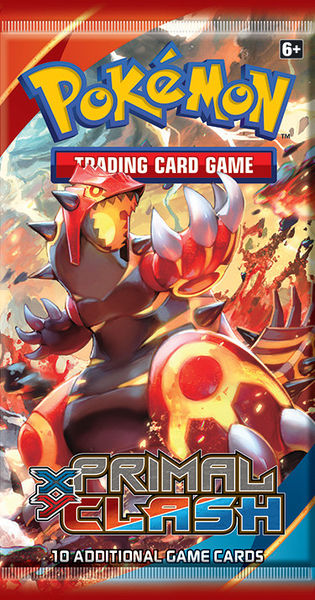 XY Primal Clash Booster Pack - Groudon Art