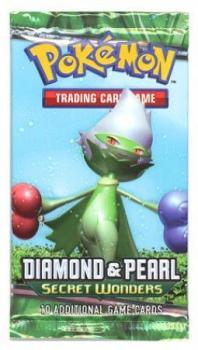 pokemon pokemon booster packs diamond pearl secret wonders booster pack