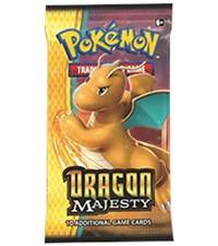 pokemon pokemon booster packs ex dragon majesty booster pack