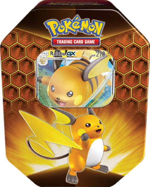 Hidden Fates 2020 Raichu GX Tin