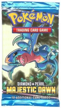 pokemon pokemon booster packs diamond pearl majestic dawn booster pack