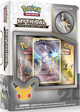 Generations - Mythical Pokemon Collection - Arceus