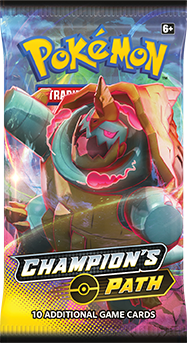 pokemon pokemon booster packs champions path drednaw art booster pack