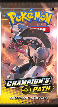 pokemon pokemon booster packs champions path obstagoon art booster pack