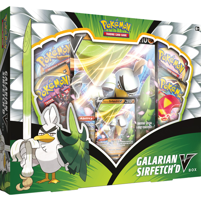 Champions Path - Galarian Sirfetch’d V Collection Box