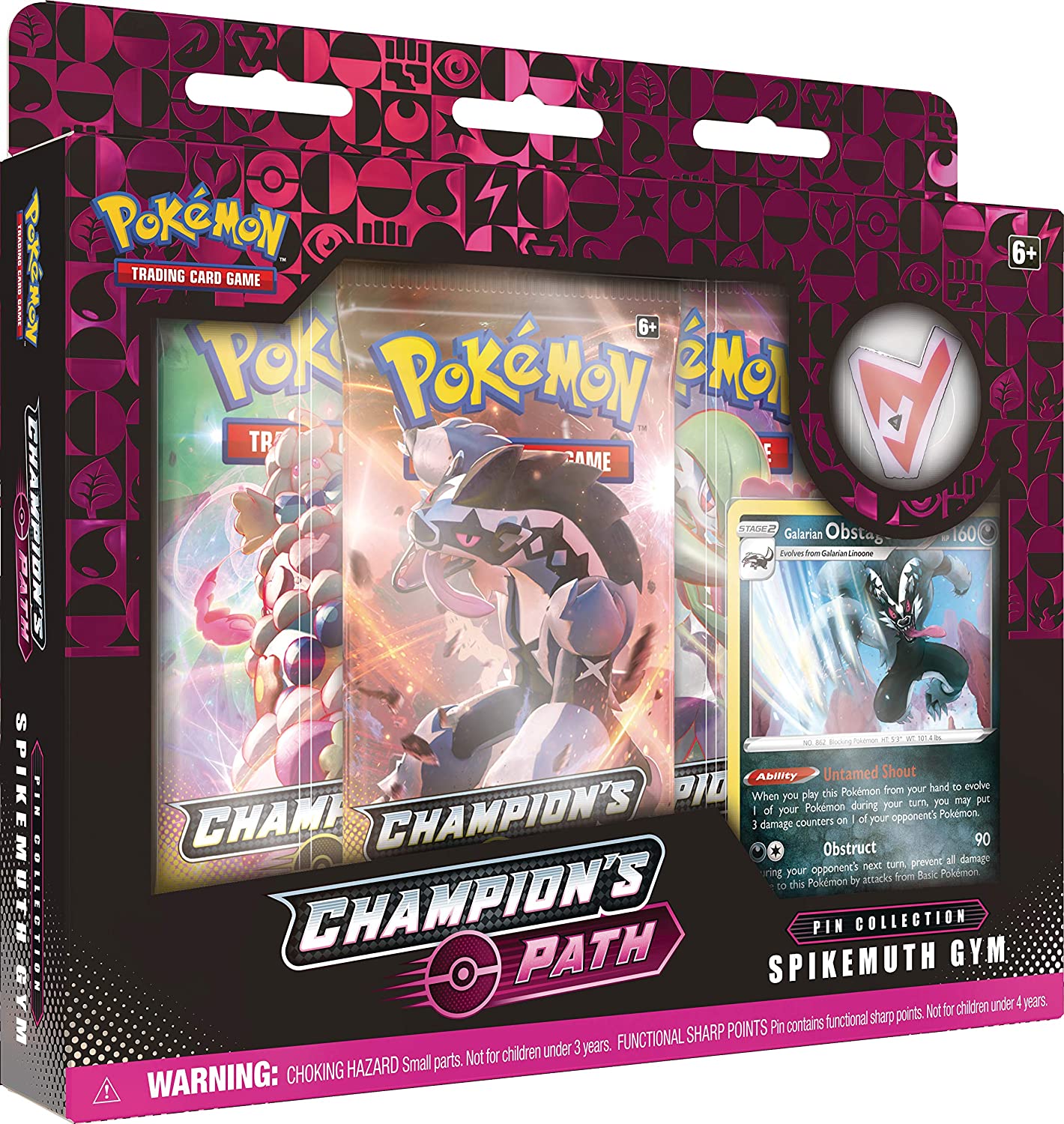 Champions Path - Spikemuth Gym Special Pin Collection Box