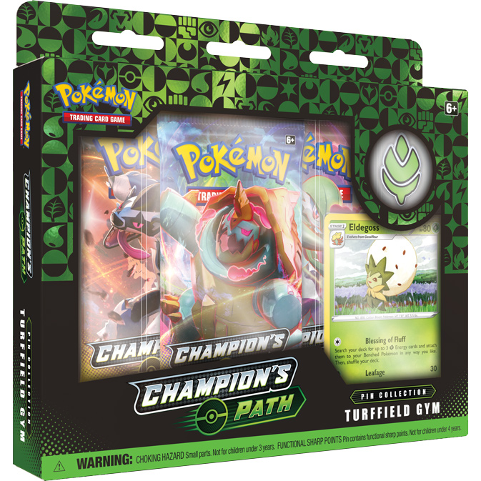Champions Path - Turffield Gym Pin Collection Box