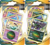 pokemon pokemon 1 pack 3 packs blister sword shield darkness ablaze premium checklane blister dragapult grimmsnarl