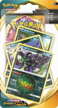 pokemon pokemon 1 pack 3 packs blister sword shield 1 pack blister darkness ablaze grimmsnarl