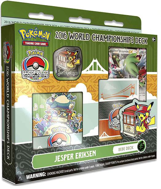 2016 World Championship Deck - Jesper Eriksen (Bebe Deck)