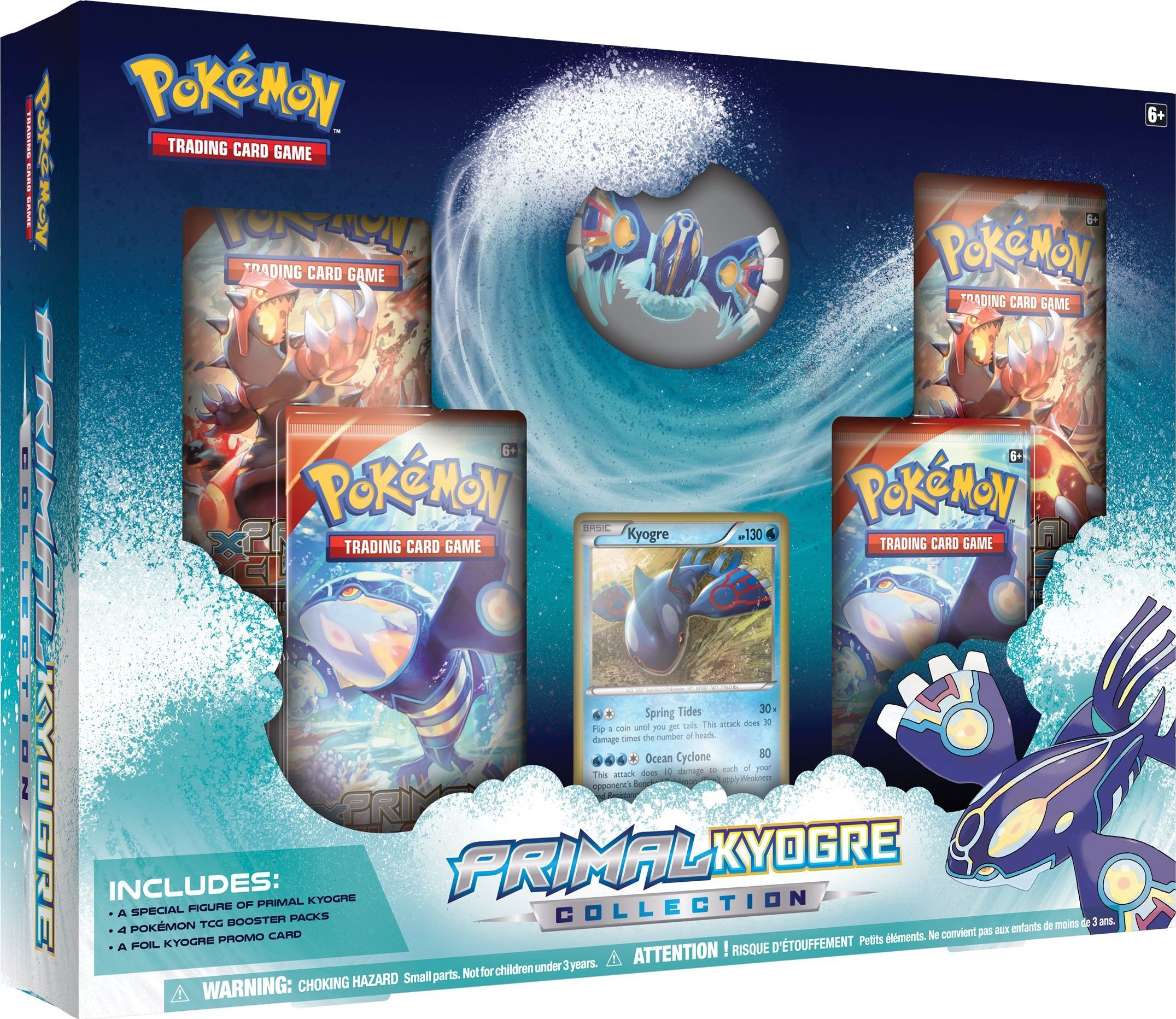 XY - Primal Kyogre Figure Collection Box