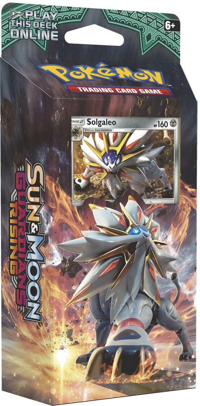 Sun & Moon Guardians Rising Steel Sun Theme Deck