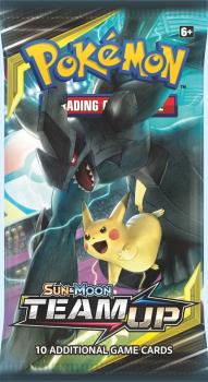 pokemon pokemon booster packs sun moon team up booster pack