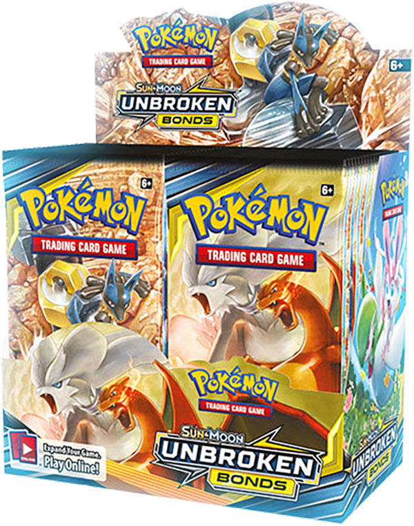 Sun & Moon Unbroken Bonds Booster Box