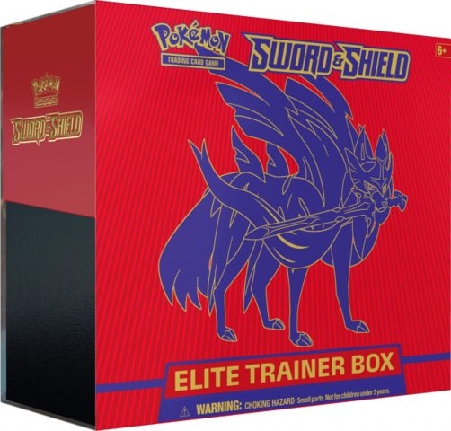Sword & Shield - Zacian Elite Trainbrillianter Box