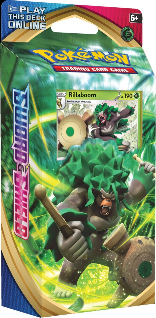 Sword & Shield Base Set Rillaboom Theme Deck