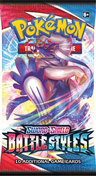 Sword & Shield - Battle Styles Booster Pack - Rapid Strike Urshifu Art