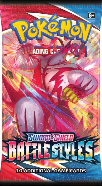 Sword & Shield - Battle Styles Booster Pack - Single Strike Urshifu Art