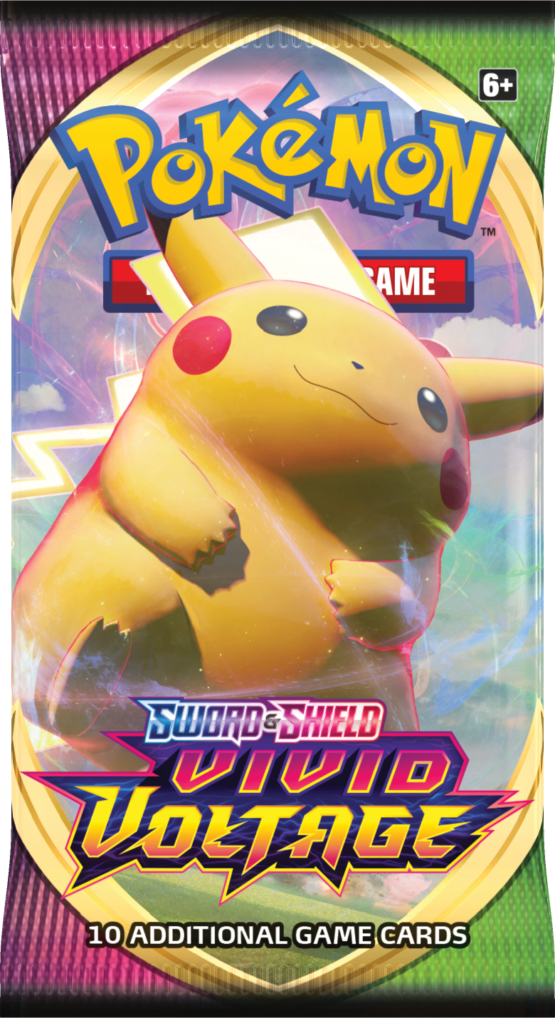 Sword & Shield - Vivid Voltage Booster Pack - Pikachu Art