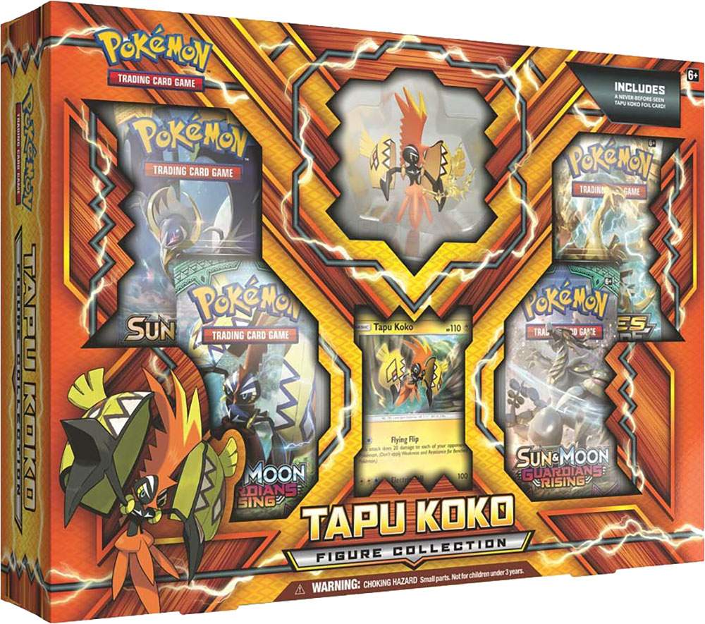 Sun & Moon - Tapu Koko Figure Collection Box