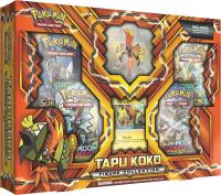 pokemon pokemon collection boxes sun moon tapu koko figure collection box