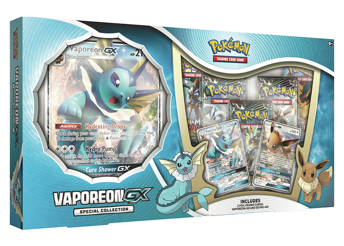 Sun & Moon - Vaporeon GX Special Collection Box