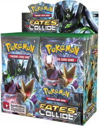 pokemon pokemon booster boxes xy fates collide booster box