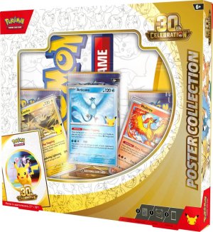 pokemon pokemon collection boxes 30th celebration poster collection