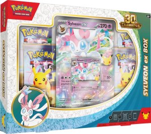 pokemon pokemon collection boxes 30th celebration sylveon ex box