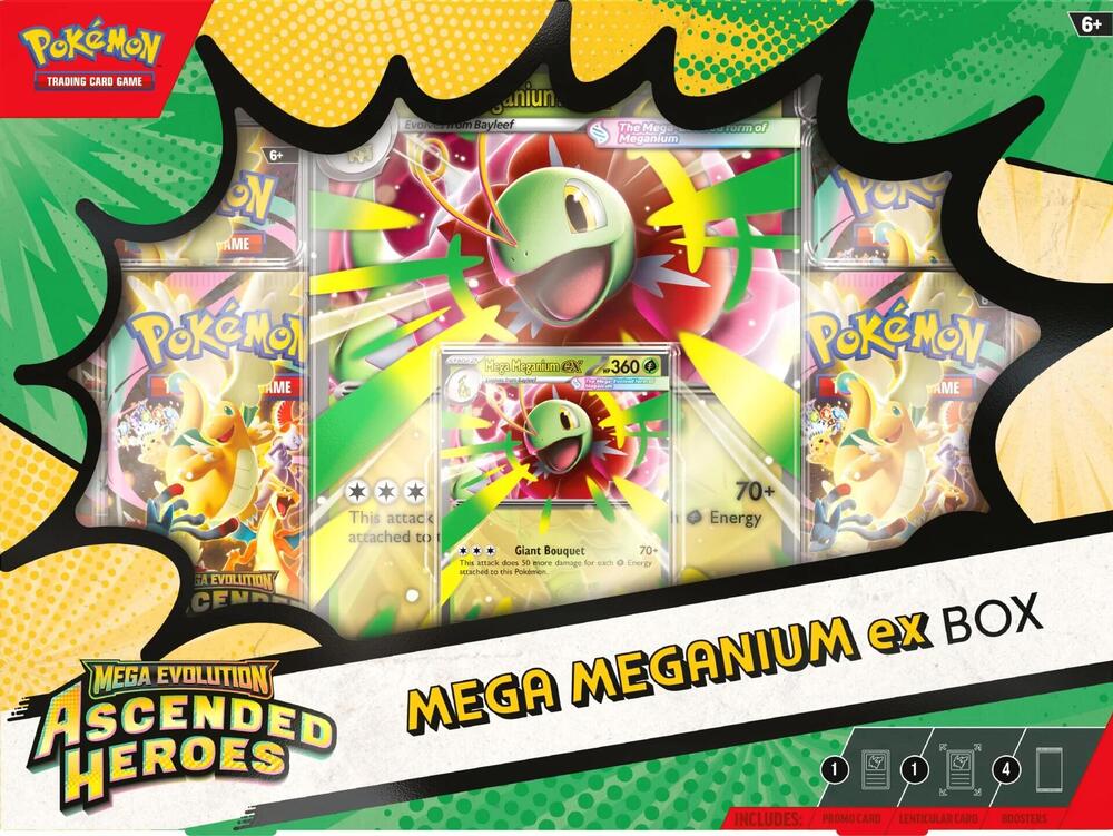 Ascended Heroes - Mega Meganium EX Box