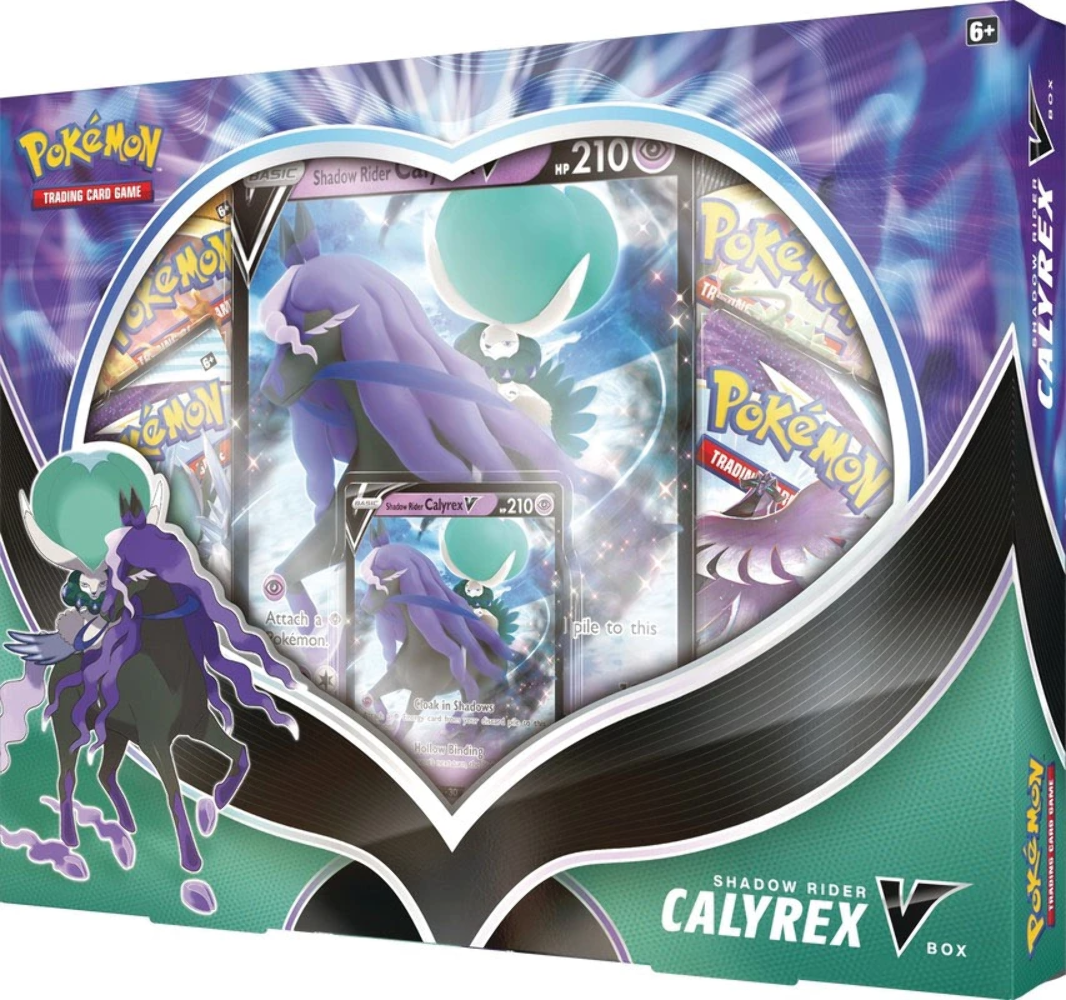 Chilling Reign - Shadow Rider Calyrex V Collection Box