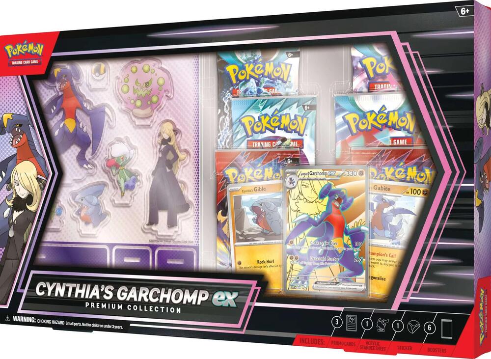 Cynthia's Garchomp ex Premium Collection Box