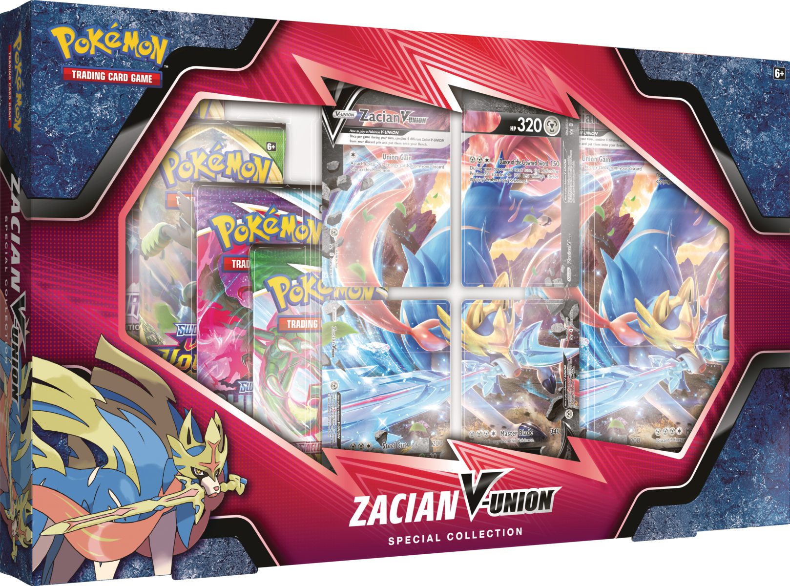 Pokemon V Union Special Collection Box - Zacian V Union