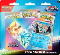 pokemon pokemon collection boxes prismatic evolutions tech sticker collection glaceon