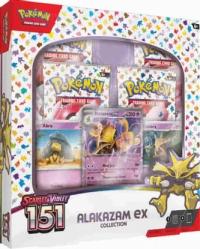 pokemon pokemon collection boxes scarlet and violet 151 alakazam ex collection box
