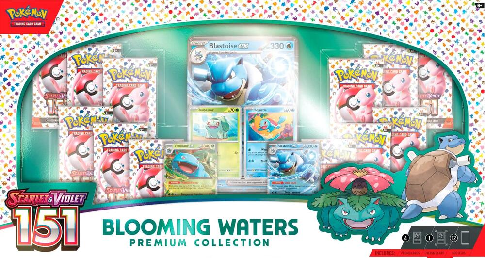 Scarlet & Violet - 151 Blooming Waters Premium Collection