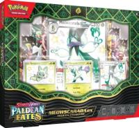 pokemon pokemon collection boxes scarlet violet paldean fates premium collection meowscarada ex