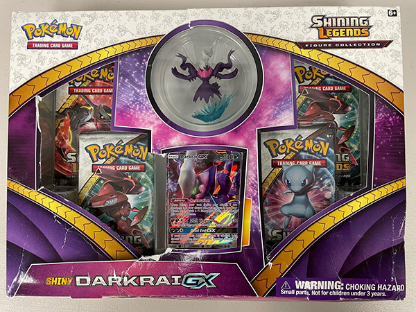 Shining Legends Darkrai GX Box (Damaged box)